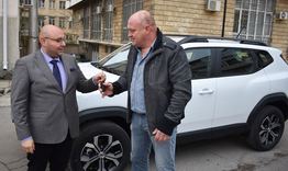 Община Разград предостави на полицията нов високопроходим автомобил