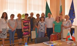 Деветчленна група от Шалон на Шампан е на посещение в Разград