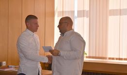 Състезателят по стрелба с лък Ангел Николов бе награден за високи спортни резултати