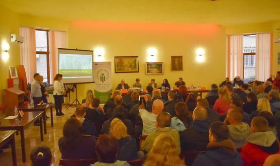 Кметът Добрин Добрев приветства борсата на Бюрото по труда