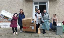 Децата  от  заветското село Сушево извършиха почистване преди Коледа