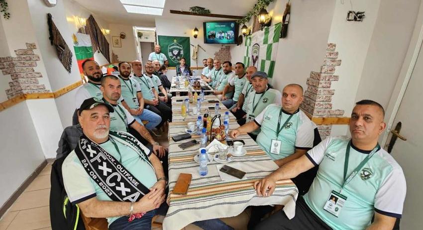 Фен клубът на  „Лудогорец” в Брюксел има нов председател