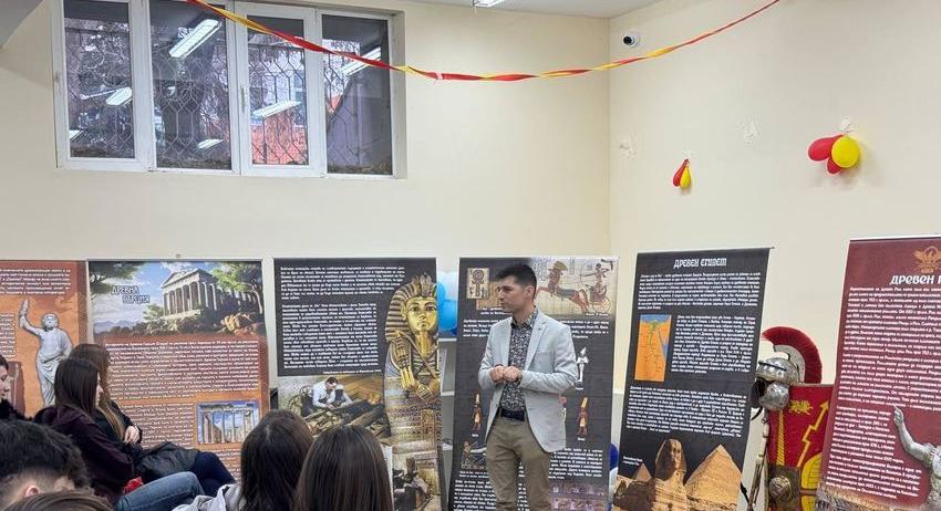 Голям интерес при първото представяне извън Разград на мобилната образователна програма „От Египет до... Скандинавия”