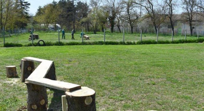 Обновяват площадките за разходка на кучета