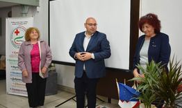 Кметът Добрин Добрев поздрави доброволците и активистите на БЧК-Разград за техния празник
